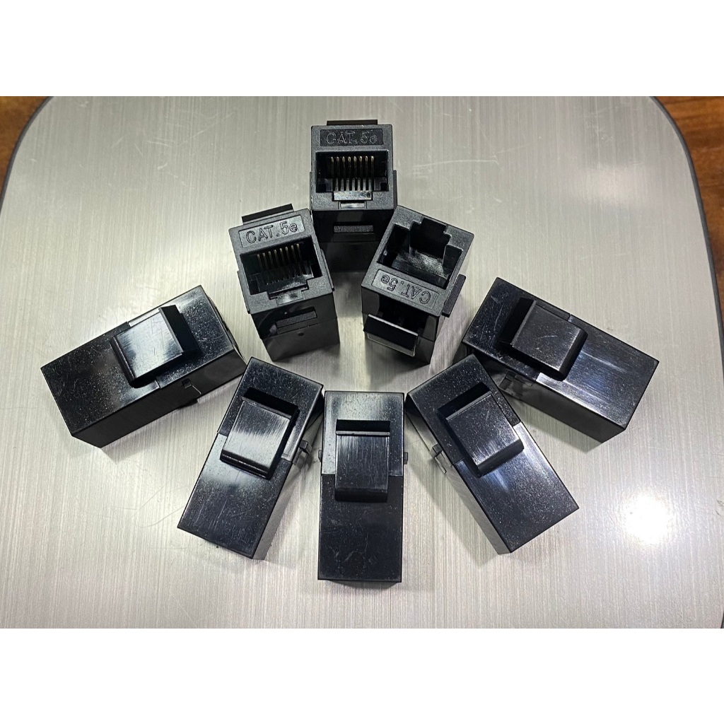 ขั้วต่อ RJ45-RJ45 Cat5E.Cat6.CAT6A STP ป้องกันรบกวน (100/1000) Ancomteck