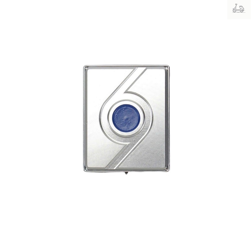 101 โลโก้อลูมิเนียม CNC พร้อมฐานสําหรับ Vespa Sprint Primavera LX S GTS GTV - รูปที่ 5