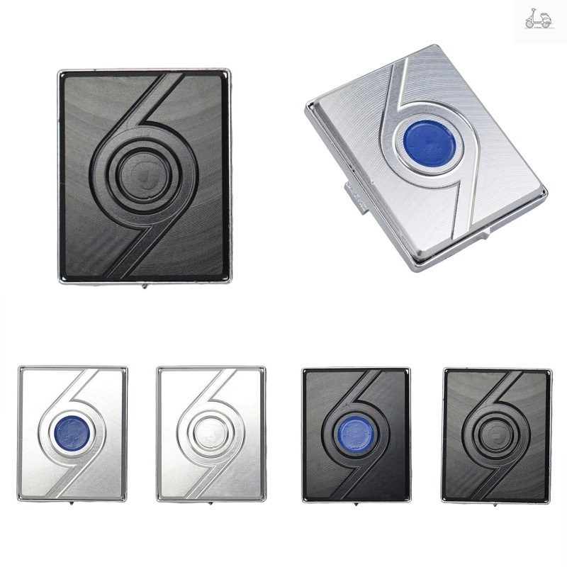 101 โลโก้อลูมิเนียม CNC พร้อมฐานสําหรับ Vespa Sprint Primavera LX S GTS GTV