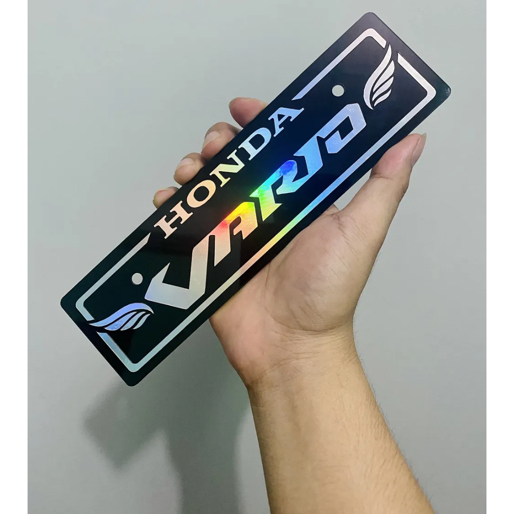 แผ่นป้ายสะท้อนแสง 7 สี - Vario - Scoopy - Beat - Genio - Satria - Raider - Honda