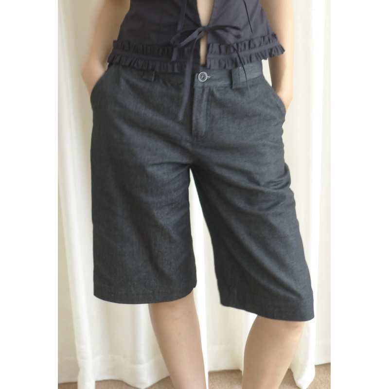 BERMUDA SHORT PANTS - กางเกงยีนส์ขาสั้น Miyou
