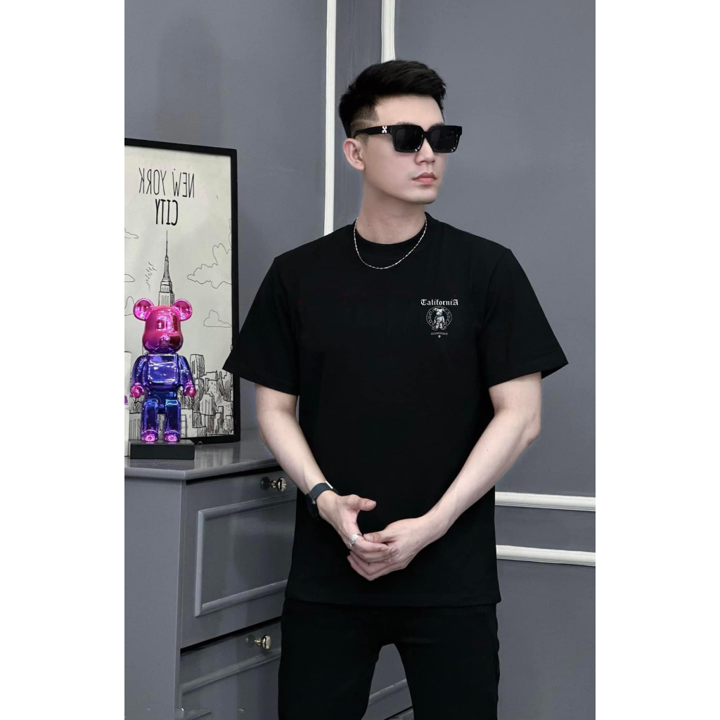 เสื้อยืดผู้ชายและผู้หญิงเสื้อยืดพิมพ์ลายสไตล์ CHro-me คุณภาพสูงผ้าฝ้าย 100% ที่ 999tshirt (CR9386106