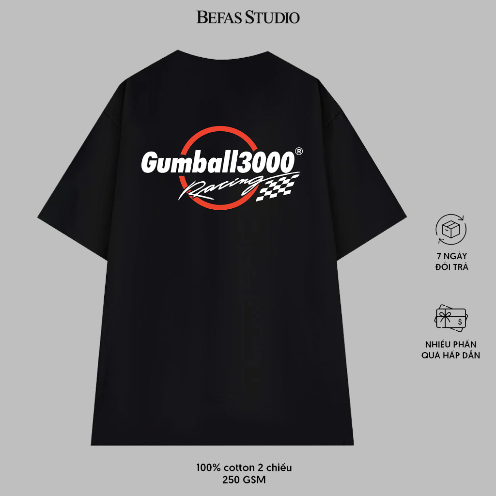 เสื้อยืด Hardrock x GUMBALL 3000 - เสื้อยืดแบรนด์ท้องถิ่น Hardrock x Gumball3000 - เสื้อยืดโอเวอร์ไซ