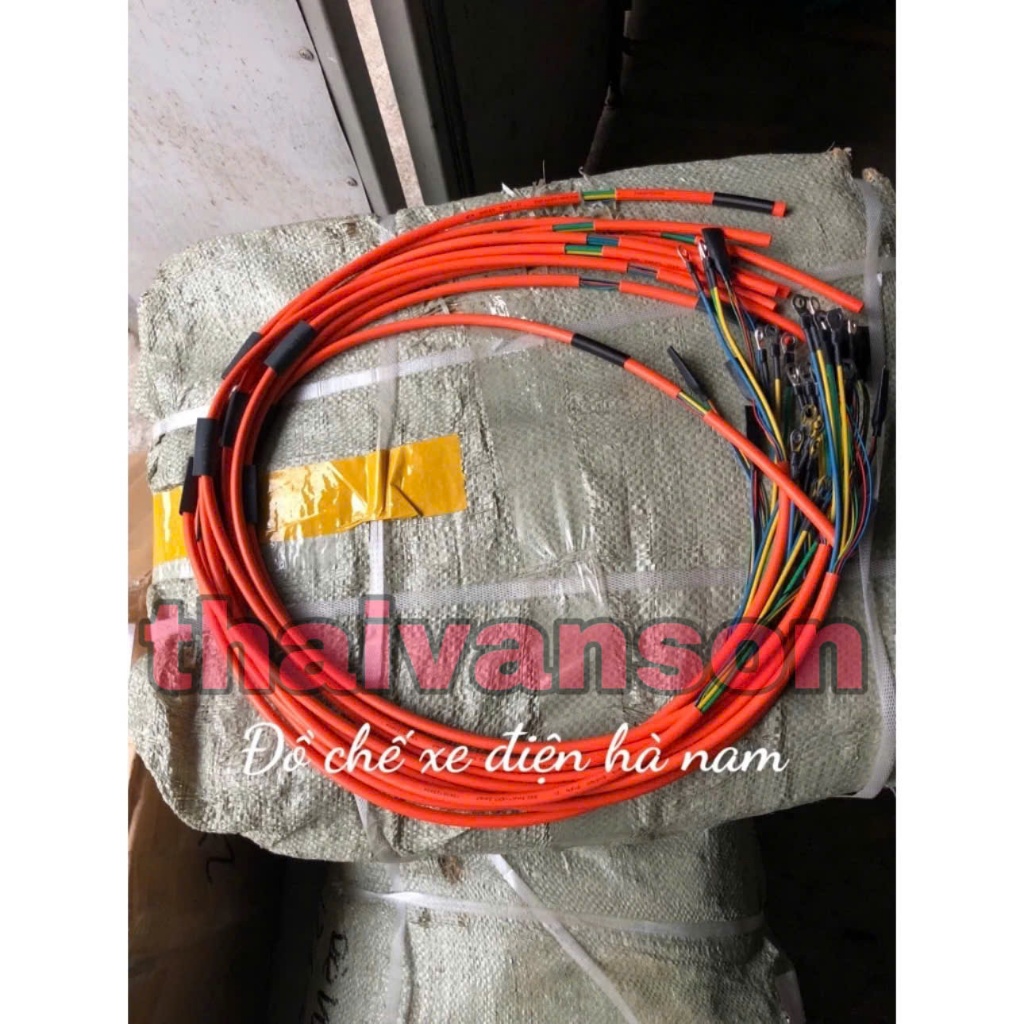 สายไฟแกนมอเตอร์รถยนต์ไฟฟ้าพร้อมความจุมอเตอร์ 350w-500w-800w-1000w-1500W 2.5