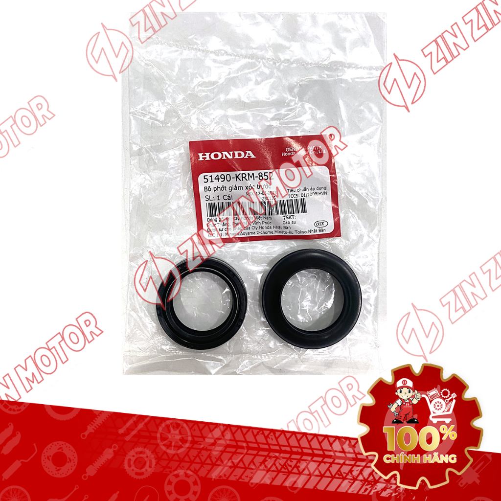 โหมด ซ ของแท้ 2020 2021 2022 2023 2024 ชุดซีลโช้คอัพหน้า 51490-KRM-852 - ZZM