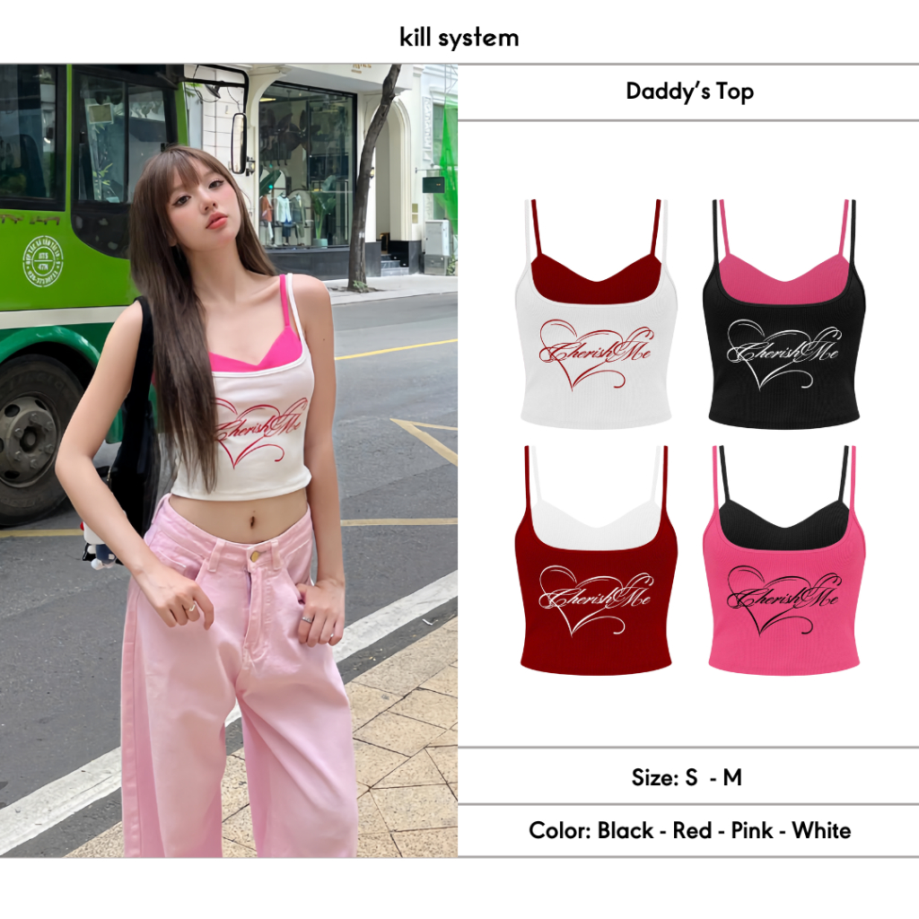เสื้อกล้าม บอดี้คอน ของ พ่อ พิมพ์ลายตัวอักษรคมชัด - ระบบฆ่า