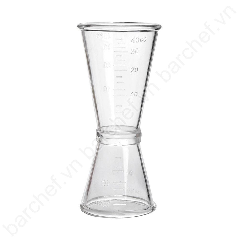 JIGGER MEASUREMENT ถ้วยพลาสติก 2 หัว 20X40ML