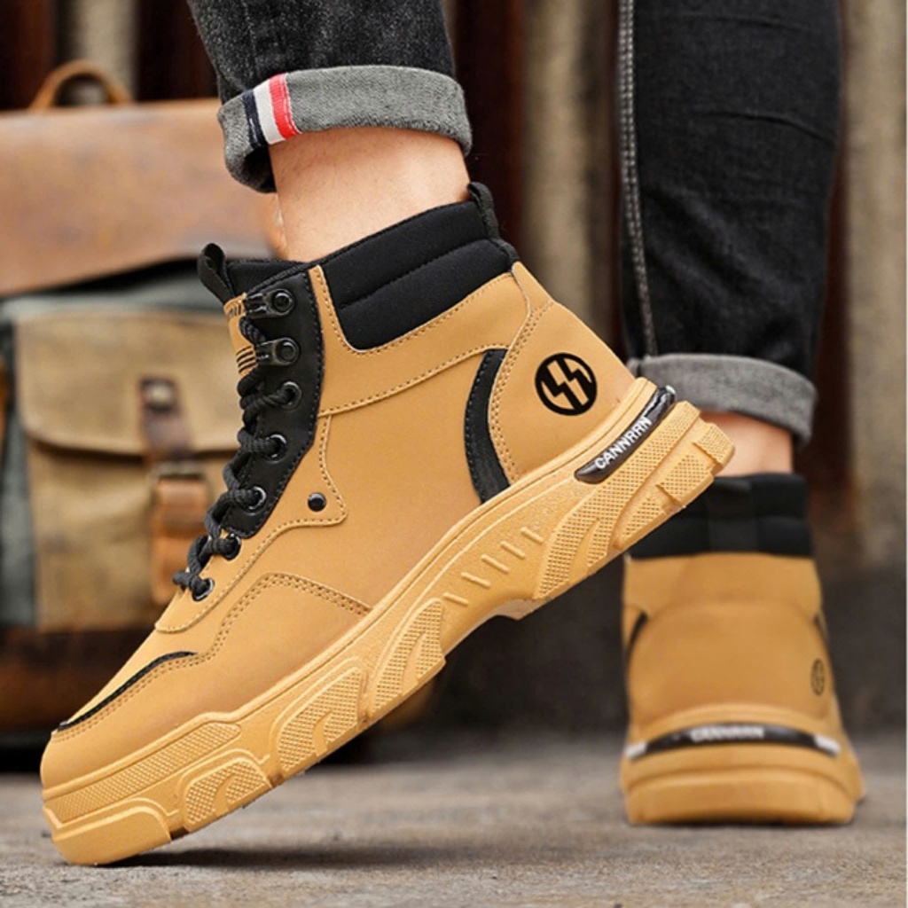 KingSneaker รองเท้ากีฬาคุณภาพสูงสําหรับผู้ชาย,รองเท้าบูทยางสําหรับผู้ชายที่อ่อนเยาว์และไดนามิกสุดฮอต - H072