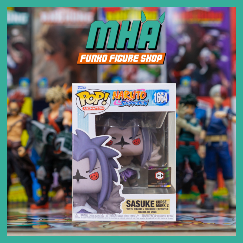Funko Pop Naruto ของแท้ - Sasuke Curse Mark 2 Model Chalice Collectibles 1664