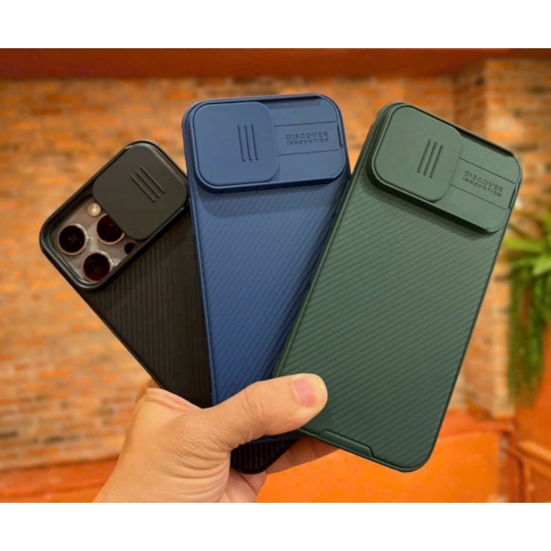 เคส Nillkin camshield สําหรับ iphone 16 pro max,16 pro,16 plus,16 ฝาสไลด์ป้องกันกล้อง