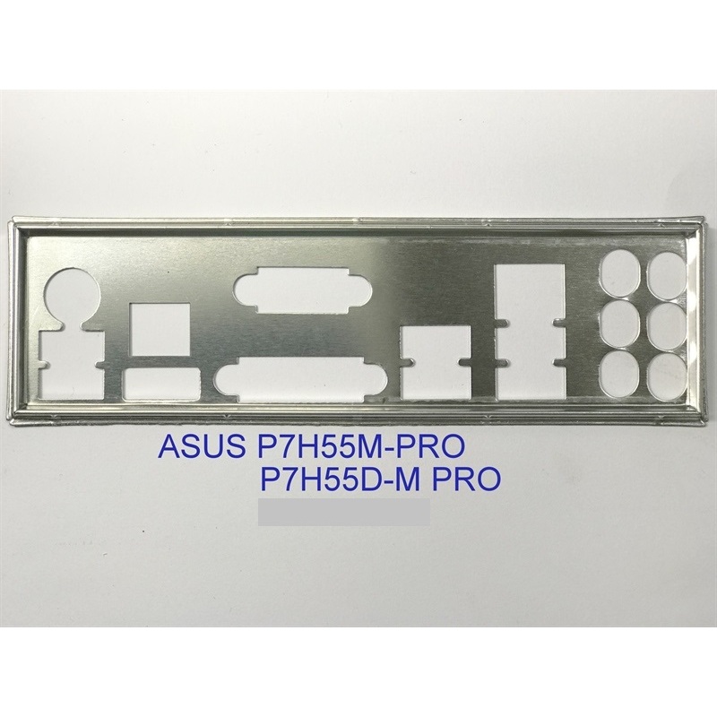 FE บล็อกหลัก ASUS P7H55D-M PRO (โล่เมนบอร์ด IO: 221)