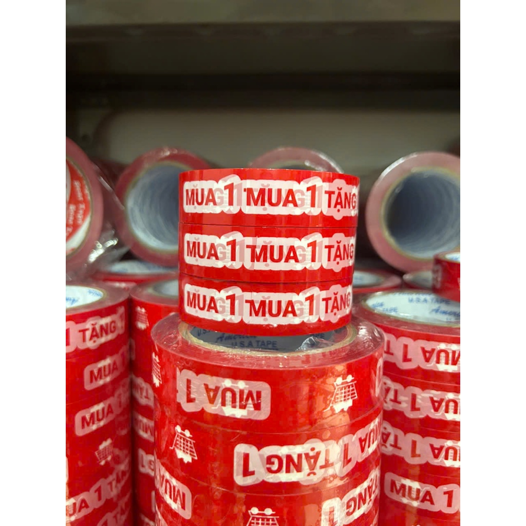 เทปพิมพ์ 1 ม้วน ซื้อ 1 แถม 1, 24mm x 72 เมตร