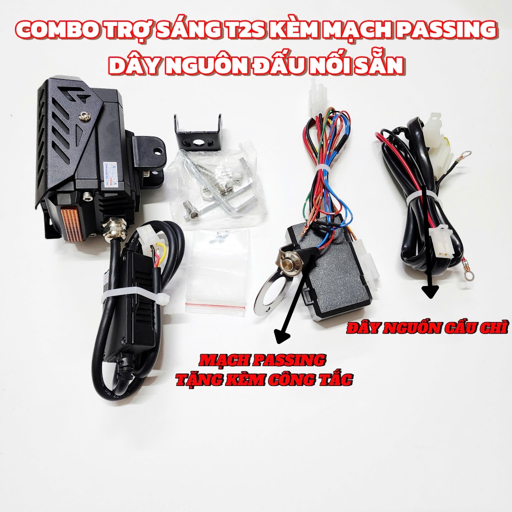 T2S BMA ไฟตัดป้องกันแสงสะท้อน 50W แสงสีขาว ขับเคลื่อนด้วย 12V ถึง 24V 1 ปี (ติดตั้งนอกรถ)
