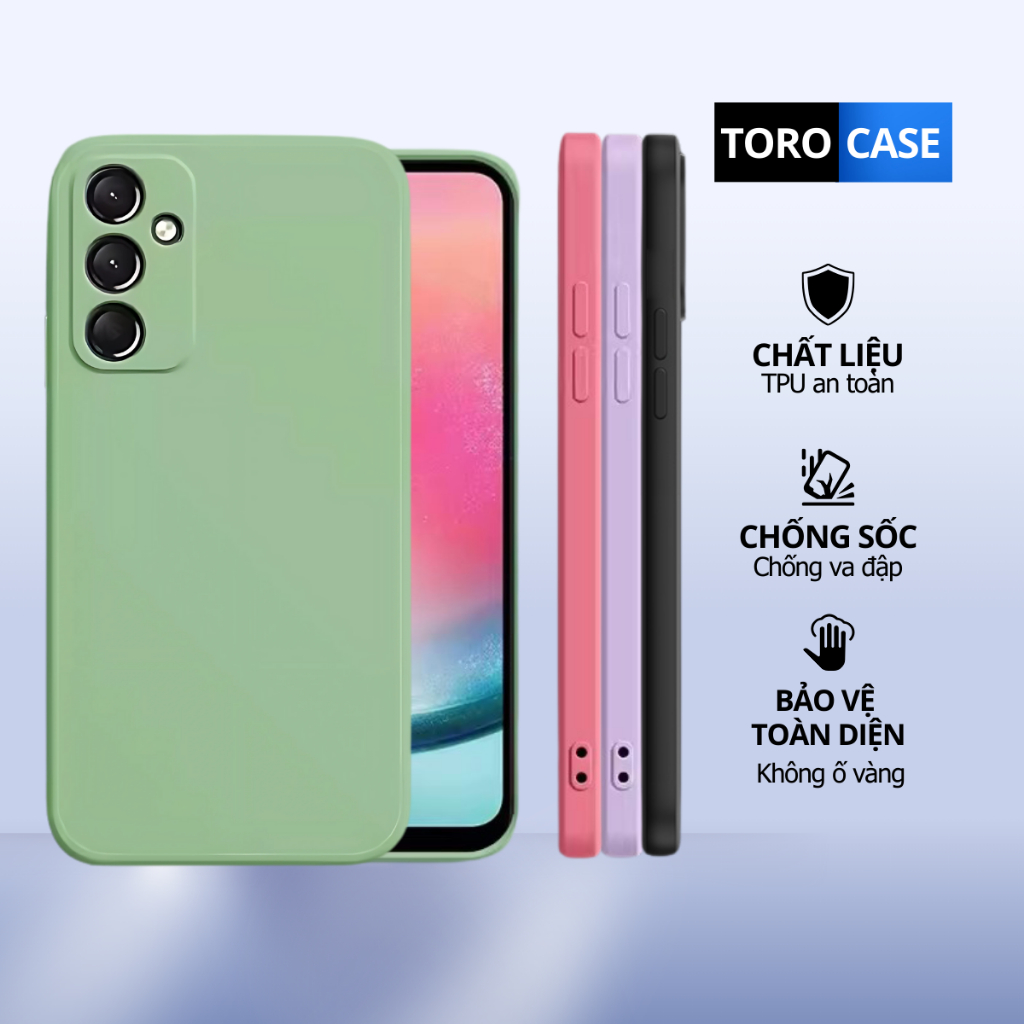 เคส Samsung A04S A05s A14 5G A24 A34 A54 A74 A24 5G A04 เคสโทรศัพท์สี่เหลี่ยมป้องกันสิ่งสกปรก