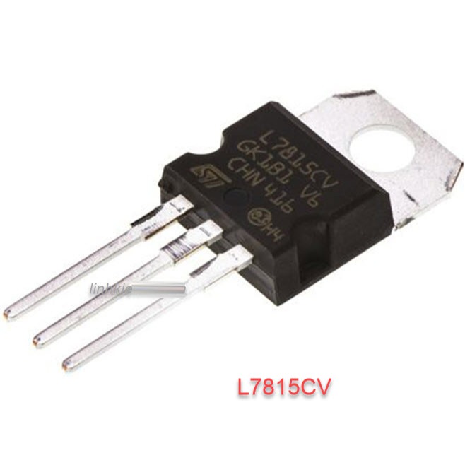 Power IC L7815CV 1.5a 15v แบบพิน TO-220 7815 L7815
