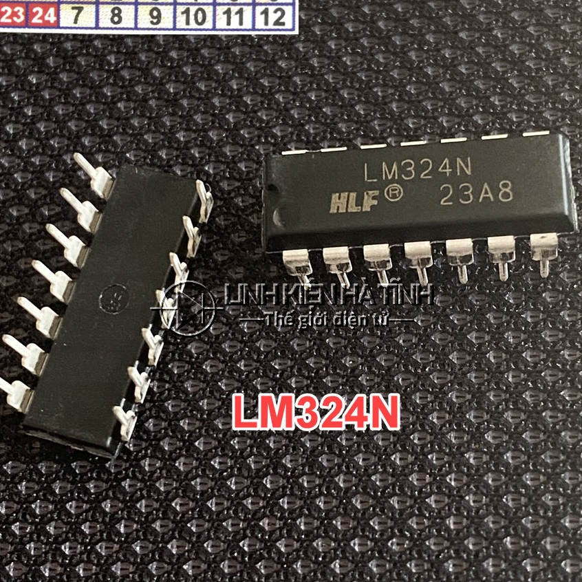 กระเป๋า 5 AMPLIFIER ICs LM324N LM324P LM324 DIP-14