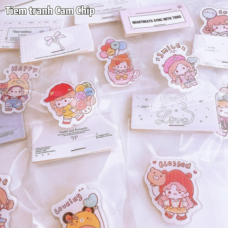 BAG OF 2 BALLOON BABY BACKPACK PINS - ORANGE CHIP PAINTING SHOP