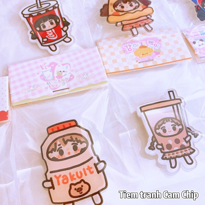 BAG OF 2 BABY BACKPACK PINS - ORANGE CHIP PAINTING SHOP