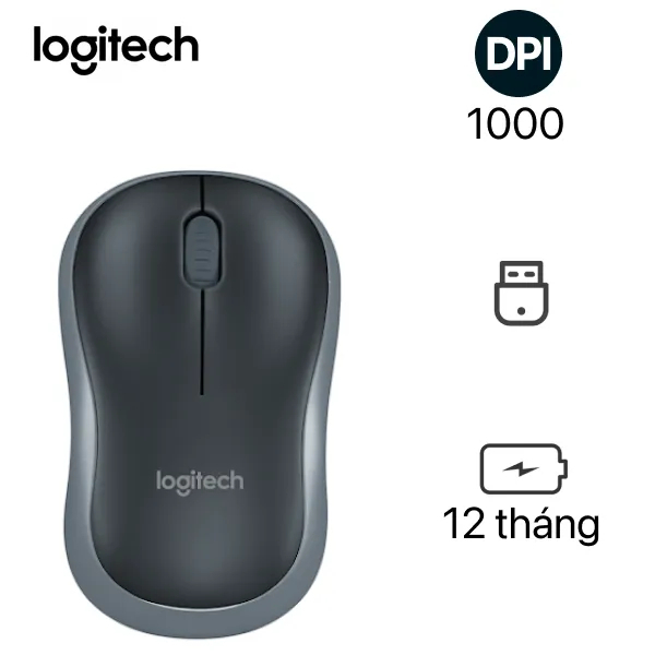 เมาส์ไร้สาย Logitech B175 ของแท้