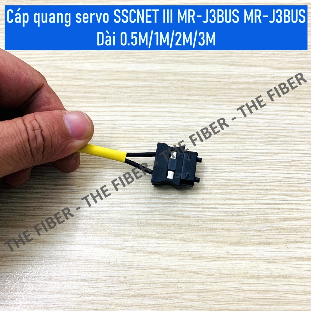 SSCNET III MR-J3BUS MR-J3BUS สายไฟเบอร์ออปติกเซอร์โว 0.5M/1M/2M/3M