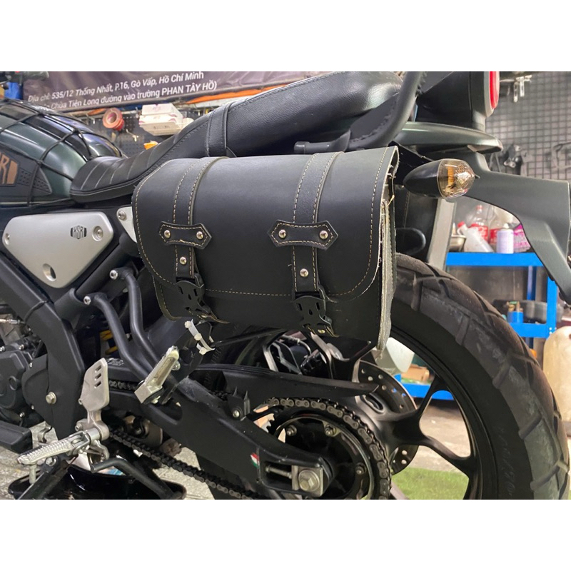 Moto Classic PG-1 Xsr155 กระเป๋าหนังแบบแขวน