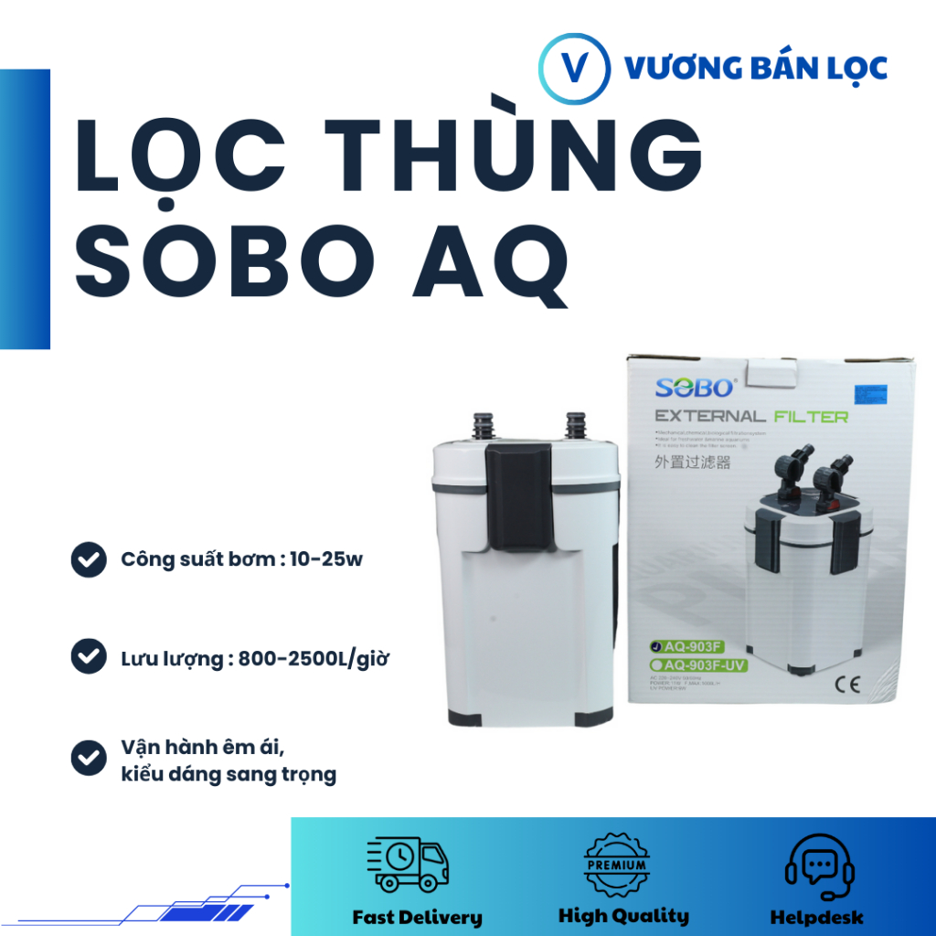 SOBO ไส้กรองถังสําหรับตู้ปลาและตู้ปลา SB 901F, SB903F