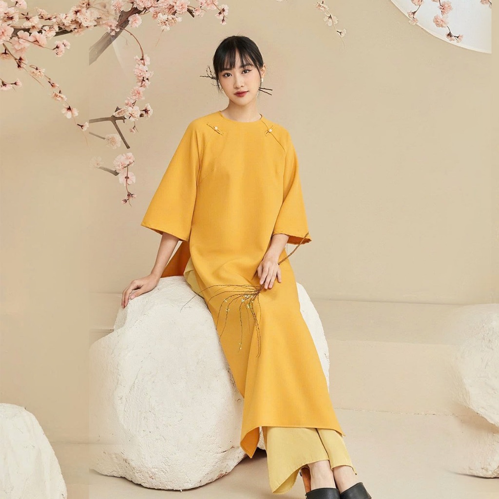 Modern Womens Straight Ao Dai AL001
