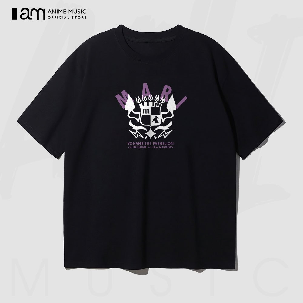 Unisex Genjitsu No Yohane -Sunshine in the Mirror- MARI เสื้อยืดแขนสั้นผ้าฝ้าย 100% ขนาดใหญ่