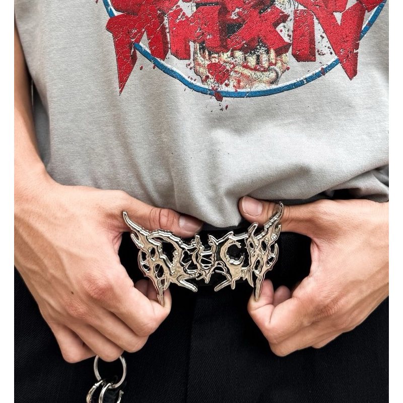 เข็มขัด Metal DESTROY Logo - BLACKORP - เข็มขัด/เข็มขัดหนัง/ Unisex