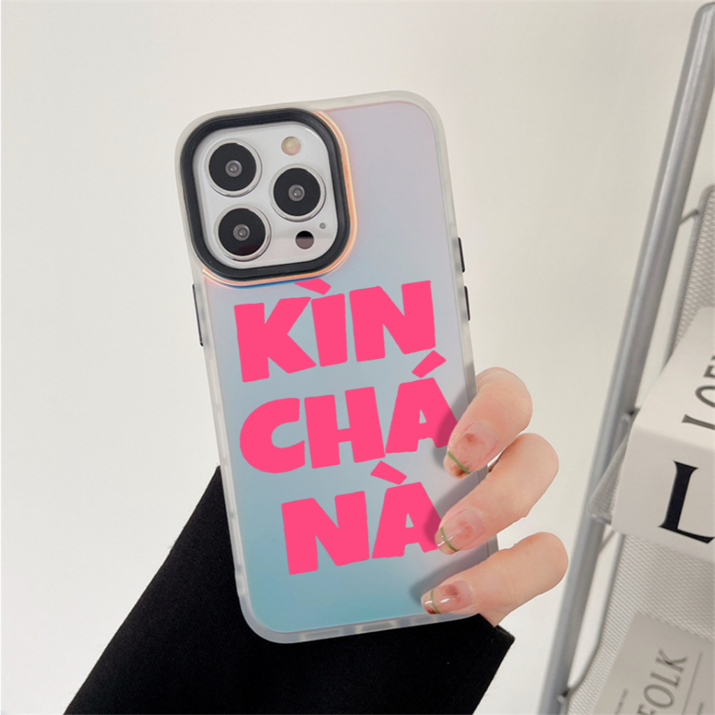 Rainbow เปลี่ยนสีIphoneกรณีTHISตลกสโลแกนIphone 16pro 16promax 15 14 13 11 12 Pro Max X 7PLUS dm035