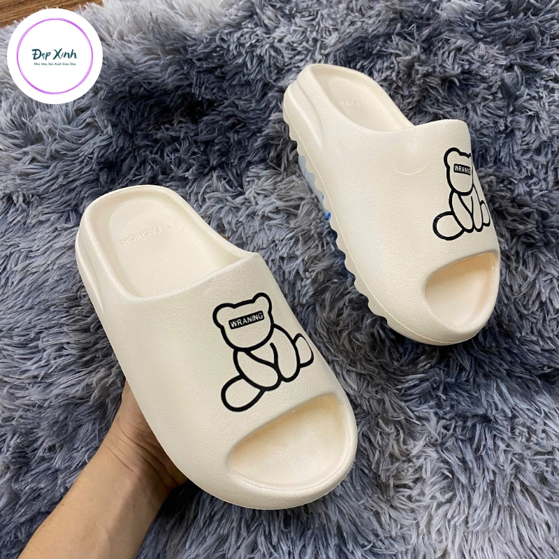 รองเท้าแตะขนมปังสําหรับผู้ชายและผู้หญิงกันน้ํากันลื่นพื้นหยักรองเท้าแตะแฟชั่น นางสาว 999