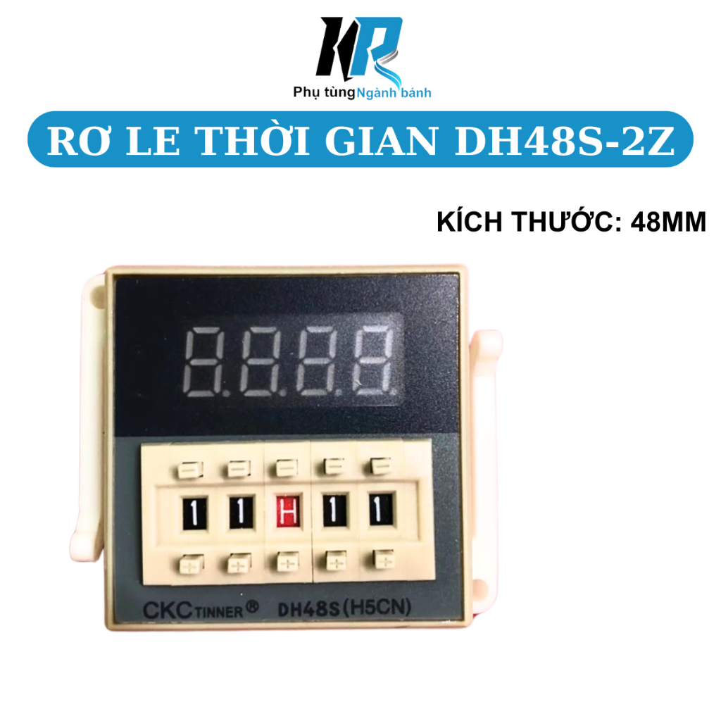 รีเลย์ไทม์ DH48S-2Z / นาฬิกาไทม์ DH48S-2Z / Electronic Timer 2 รีเลย์ DH48S-2Z