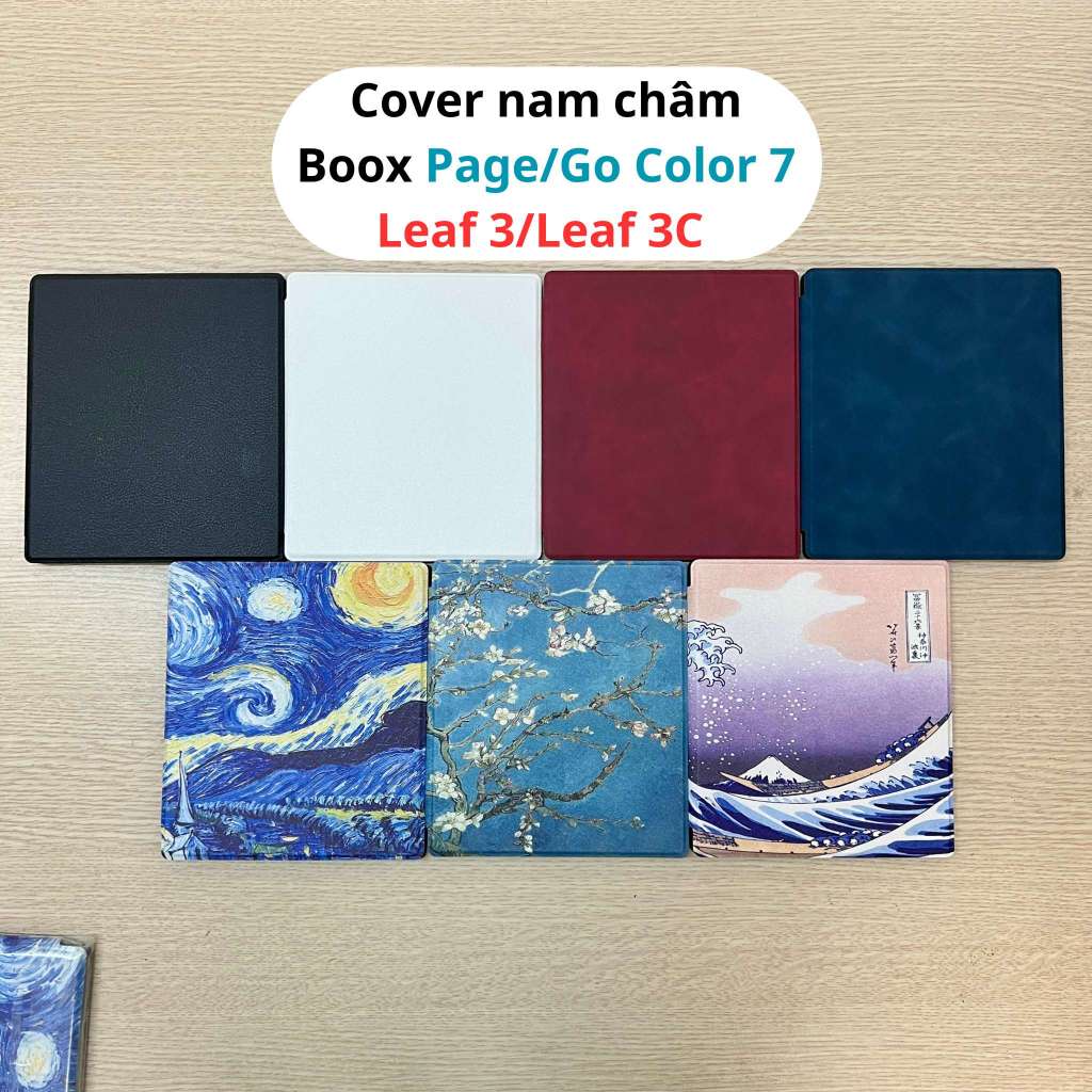 หน้า Boox/Go สี 7/Leaf 3/Leaf 3C ฝาครอบหนังแม่เหล็ก, หน้า Boox/Go Color 7/Leaf 3/Leaf 3C Reader