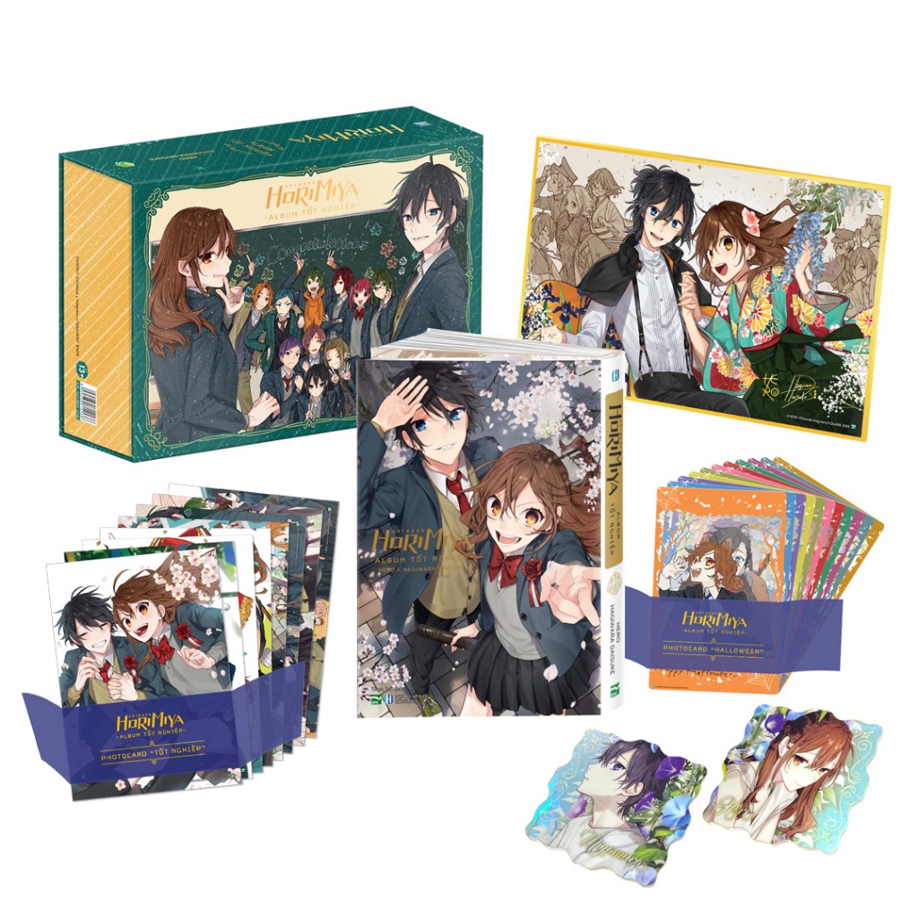 หนังสือ - Horimiya Artbook - อัลบั้มรับปริญญา (ฉบับสะสม)