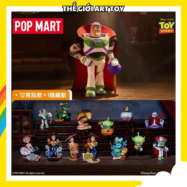 Disney Pixar Toy Story Spooky Night ของแท้ Popmart Model - ตัวเลือกโมเดล