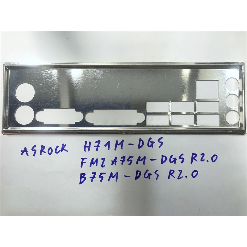 FE บล็อกหลัก ASROCK FM2A75M-DGS R2.0 (Mainboard IO Shield: 75)
