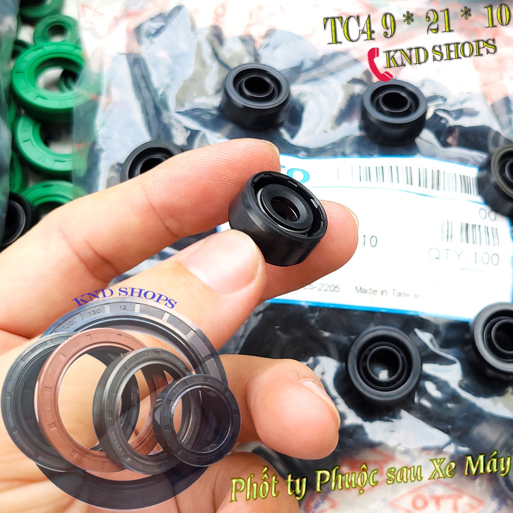 TTO/NSH TC4 ซีลน้ํามันตะเกียบหลังรถจักรยานยนต์ 9*21*10 | TTO/CHR TC4 9.5*21*10 | TTO/NSH TC4 10*20*9