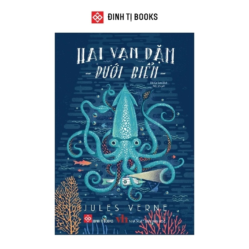 หนังสือ - ยี่สิบพันลีกใต้ท้องทะเลพิมพ์ซ้ํา 2024 ปกอ่อน - หนังสือ Dinh Ti