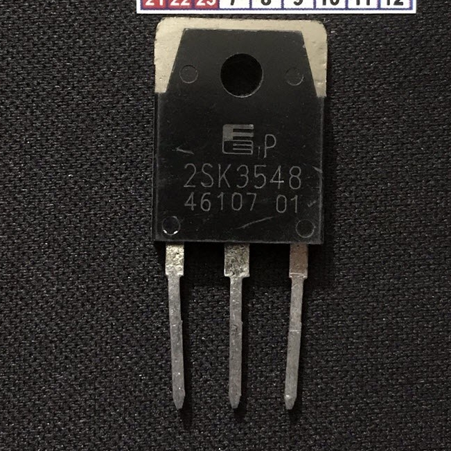 Mosfet 2SK3548 K3548 ถอดประกอบหลังทองแดง