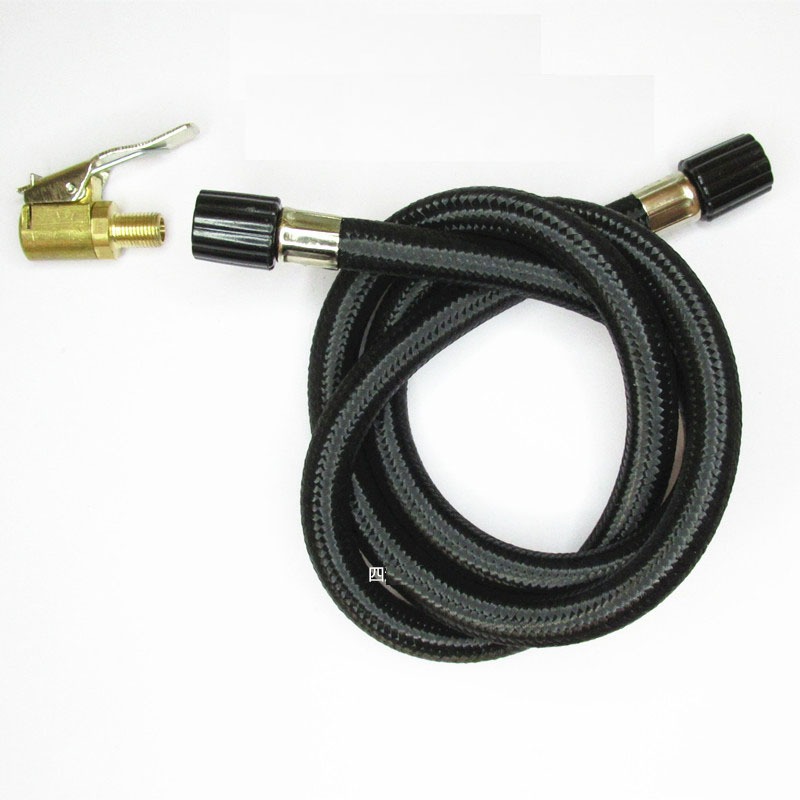 สายยางเติมลมเกลียวใน 2 ตัว 80ซม สายปั้มรถยนต์ รถมอเตอร์ไซด์ พร้อมปลายเกลียว 2 ตัว สายลม พร้อม อะแดปเตอร์เกลียว