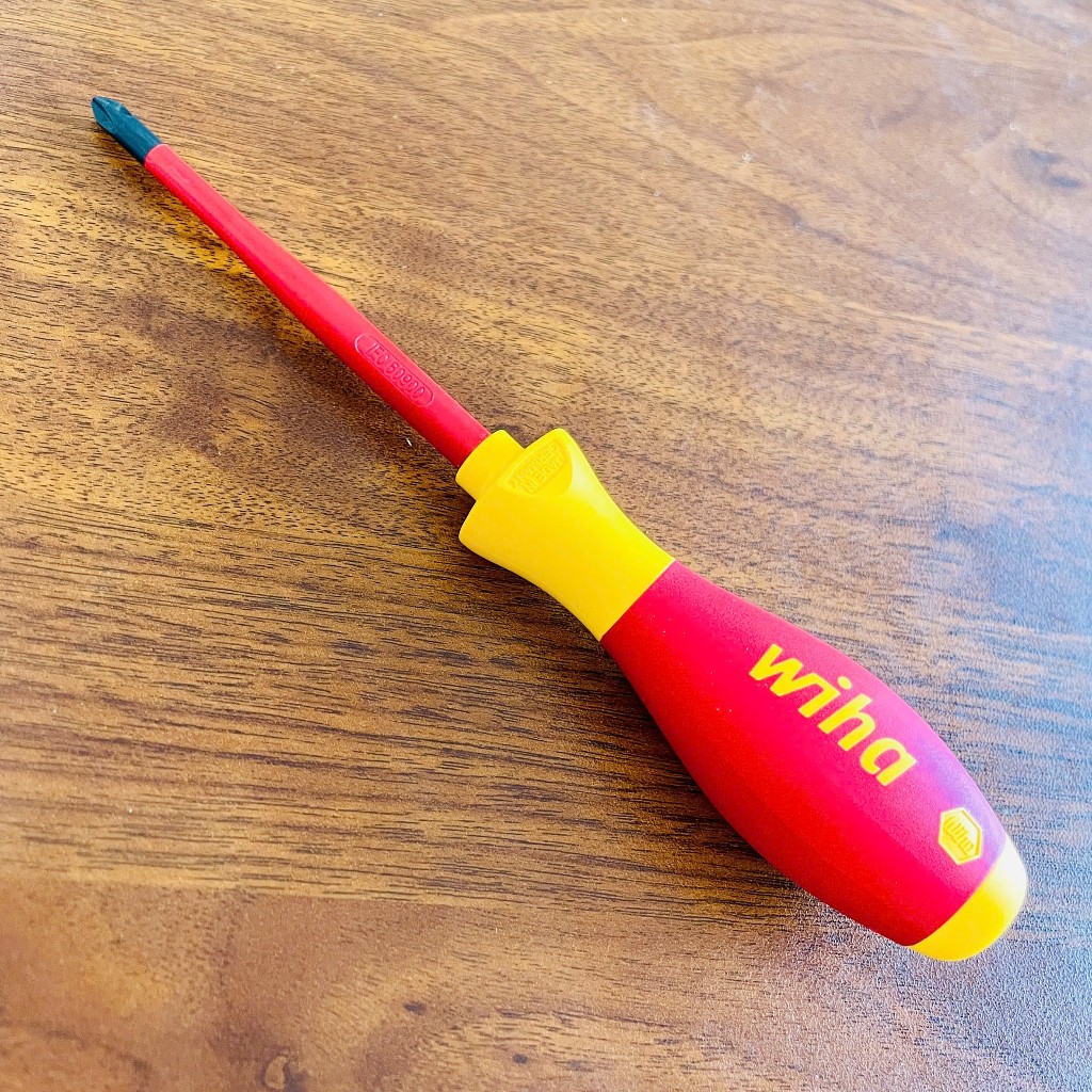 Wiha 35394 ไขควงหุ้มฉนวน Ph2 ขนาด 1000V Made in Germany ของแท้ (พลัส Wiha 00848) | HCTOOLS