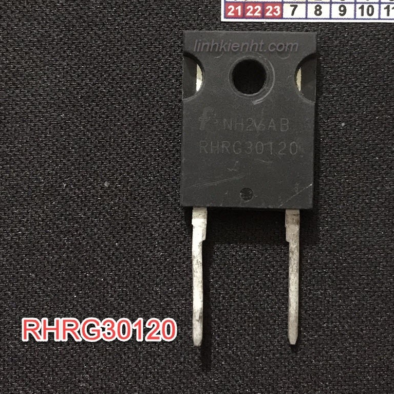 ไดโอด RHRG30120 R30120G2 30A / 1200V ถอดประกอบ