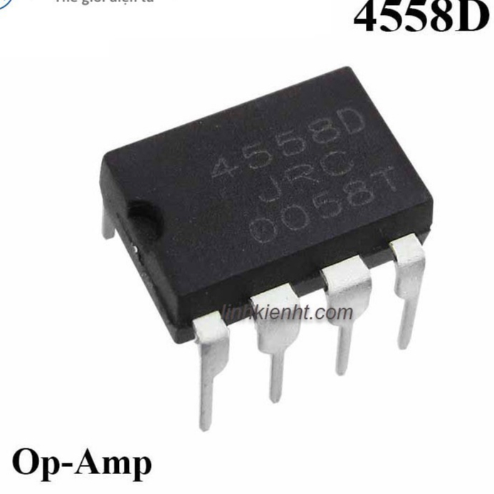 Combo 5 JRC4558D JRC4558 4558D 4558 DIP-8