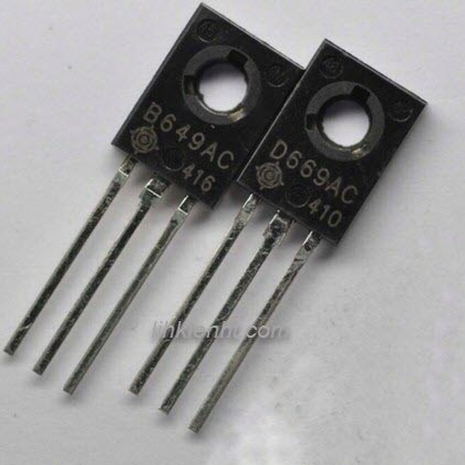 กระเป๋า 5 ใบ PAIRS OF 2SD669 2SB649 D669 B649 ใหม่