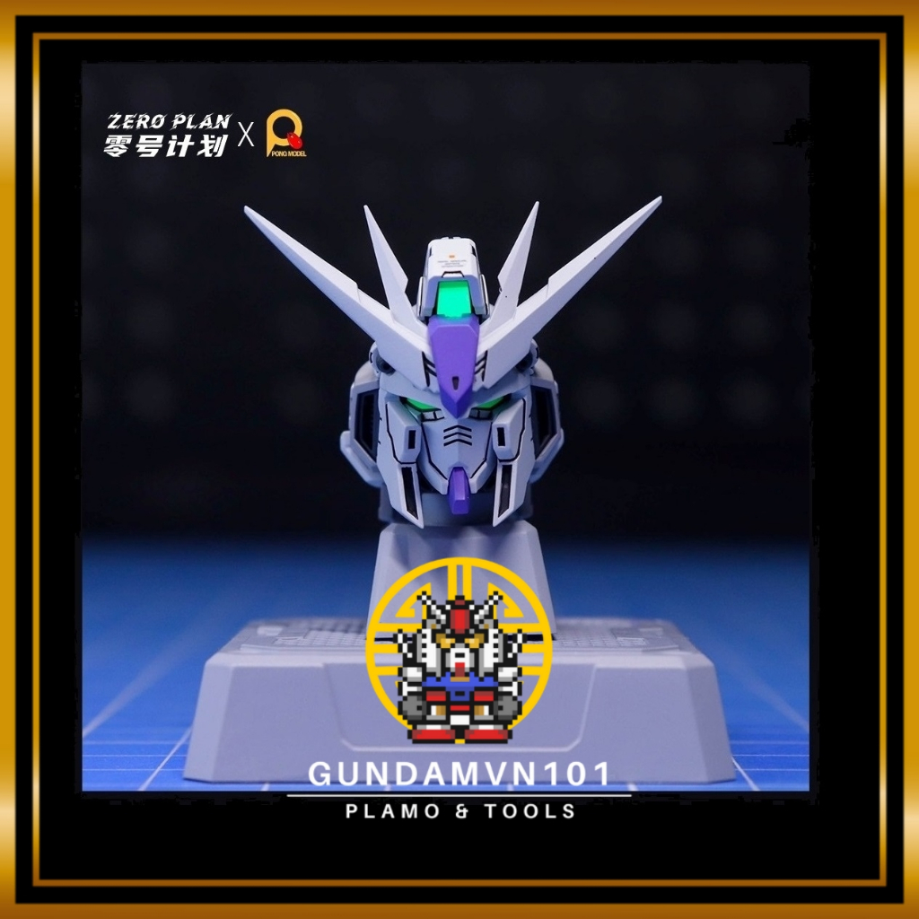 ZERO PLAN MODEL 1/100 HI-NU HEAD (MG / V-TIGER / SKY DEFENDER) - ชุดปุ่มกดคีย์บอร์ดเครื่องกล hi nu g