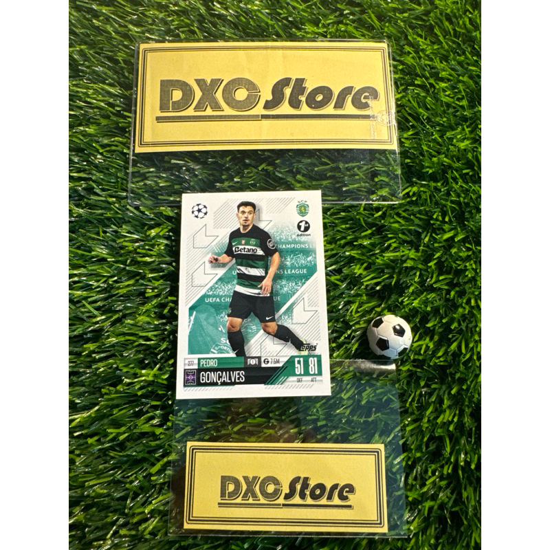 [ ของแท้ ] - 1ST EDITION - TOPPS MATCH ATTAX 2025 - PEDRO GONCALVES (SPORTING)
