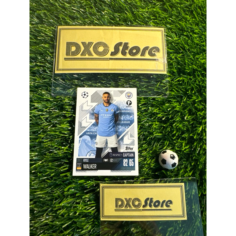 [ ของแท้ ] - 1ST EDITION - CAPTAIN - TOPPS MATCH ATTAX 2025 - KYLE WALKER (MANCHESTER CITY)