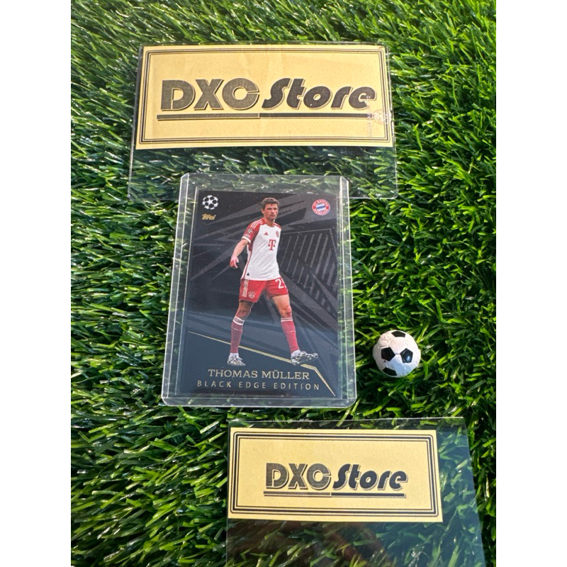 ODD CARD - BLACK EDGE EDITION - TOPPS MATCH ATTAX 2024 - THOMAS MULLER (BAYERN MUNCHEN)
