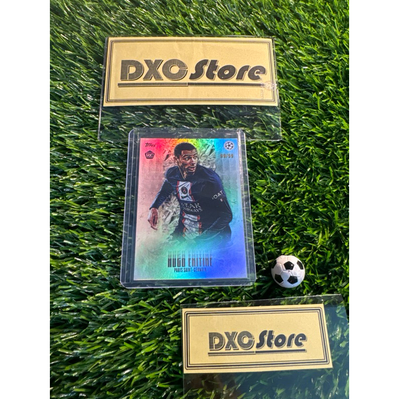 [ ของแท้ ] - RC - NUMBERED 99/99 - TOPPS JALM MUSIALA - HUGO EKITIKE (PSG)