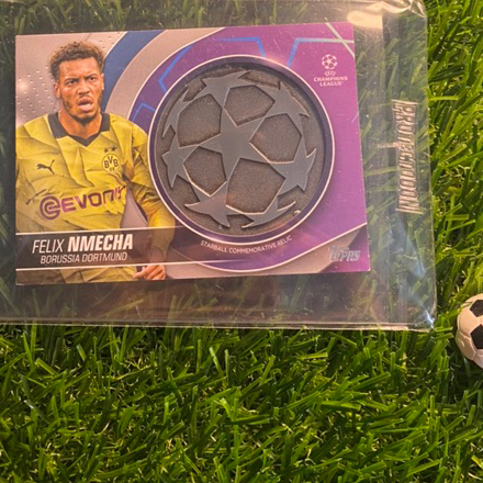 [ ของแท้ ] - STARBALL RELIC - TOPPS SUPER STAR 2024 - FIX NMECHA (BORUSIA DORTMUND)